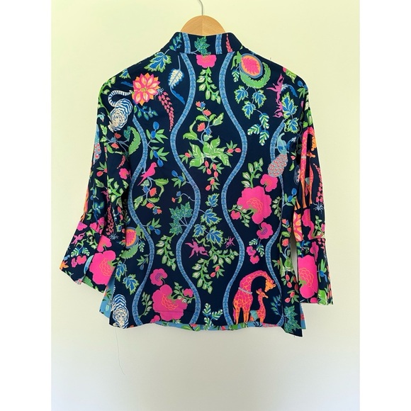 Gretchen Scott Designs Forget Me Knot Top-Jungle
Symphony - Picture 7 of 11